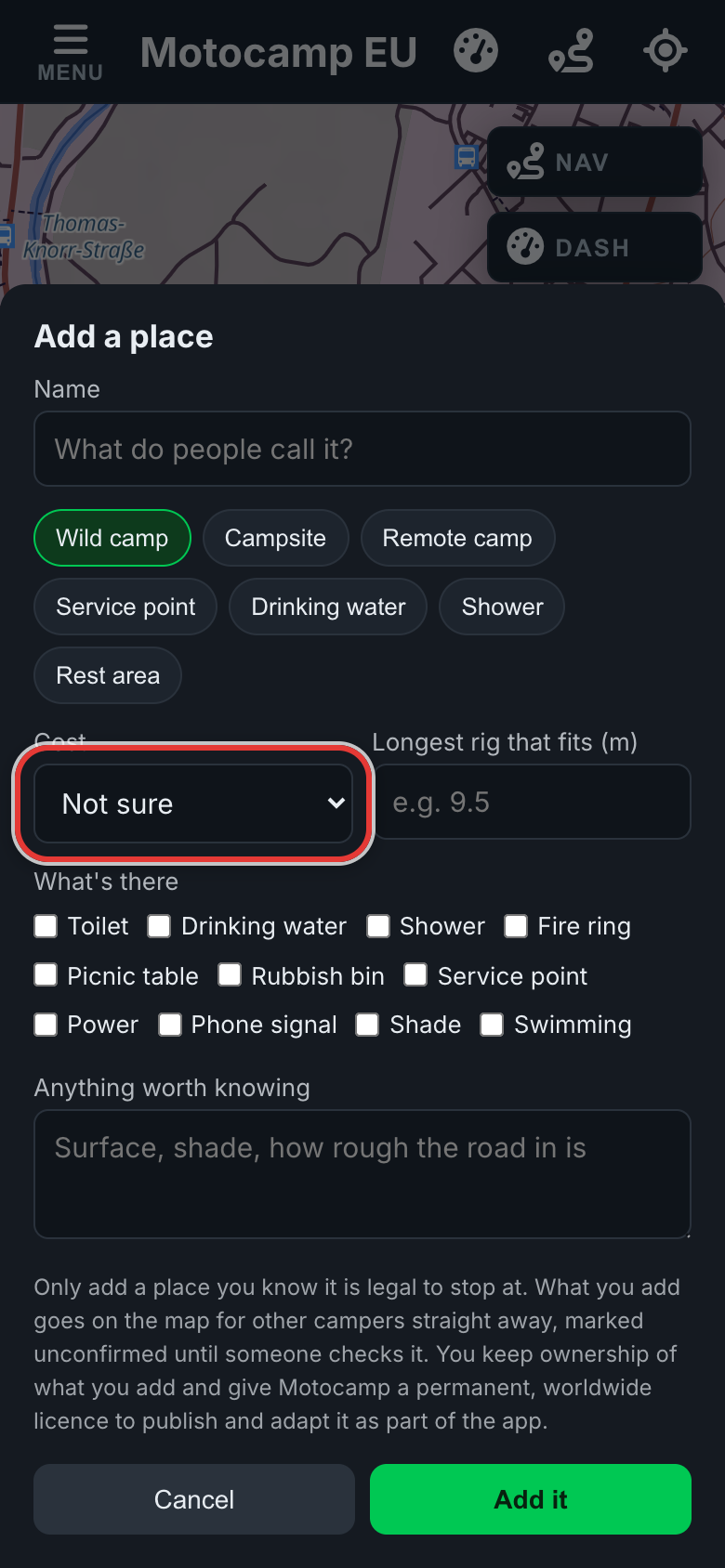 Add what you know, on a phone