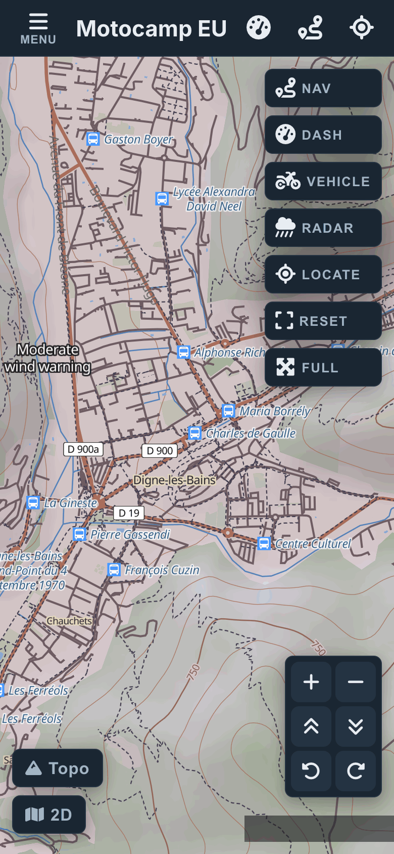 Zoom in to see the stations, on a phone